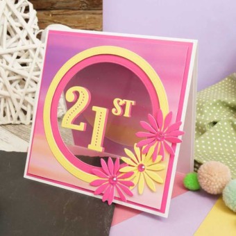 Dotty Individual Numbers Paper Craft Metal Di