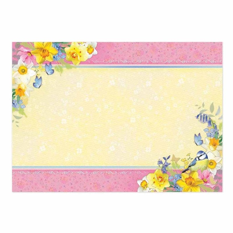 Easter Wishes Die Cut Luxury Topper Paper Cra