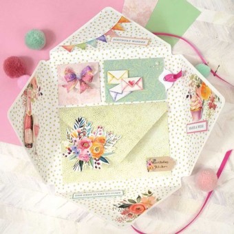 Envelope Making Project Book By Hunkydory for