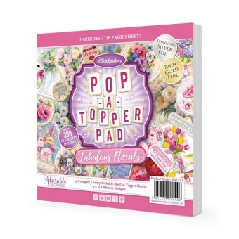 Fabulous Florals Pop-A-Topper Pad by Hunkydor