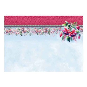 Fabulous Fuchsia In Full Bloom Deco-Large Die