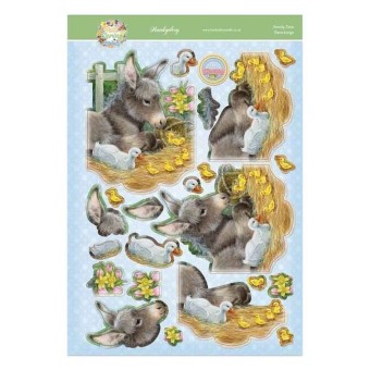 Family Time Donkey & Ducklings Deco-Large Set