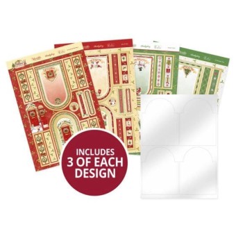 Festive Archway Concept Paper Craft Card Kit 