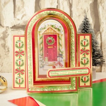 Festive Archway Concept Paper Craft Card Kit 