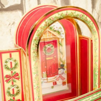 Festive Archway Concept Paper Craft Card Kit 