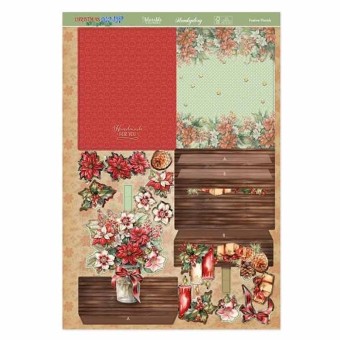 Festive Florals Pop Up Stepper Card Paper Cra