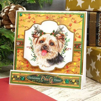 Festive Fur-iends Pawsome Portraits Dog Die C