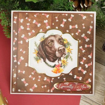 Festive Fur-iends Pawsome Portraits Dog Die C