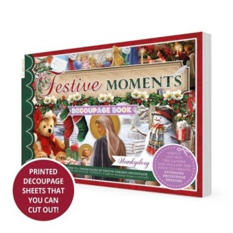 Festive Moments Christmas Hunkydory 3D Decoup