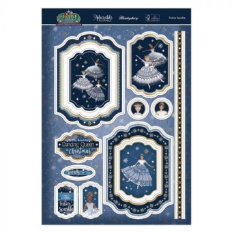 Festive Sparkle Luxury Topper Paper Craft Set