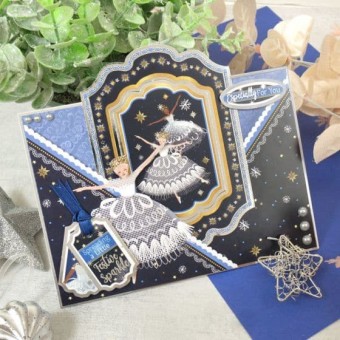 Festive Sparkle Luxury Topper Paper Craft Set