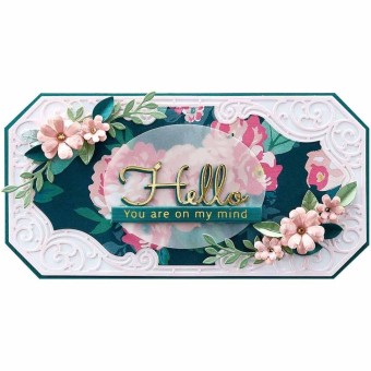 Flourished Sonata Notecard 8 Metal Craft Dies