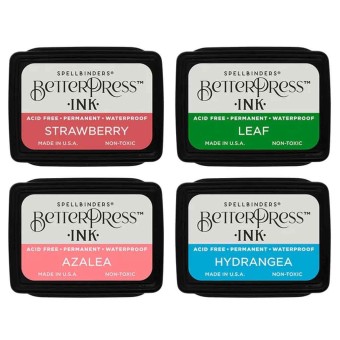 Flower Garden BetterPress Ink Mini Set for Pa