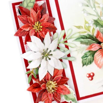 Flowers & Leaves Traditional Christmas Die Cu