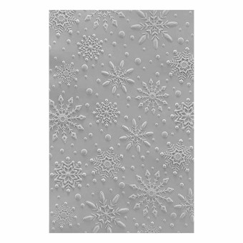 Flurry of Snowflakes 3d Embossing Folder by S