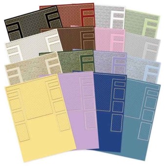 Foiled Pattern Stepper Cards & Envelopes for 