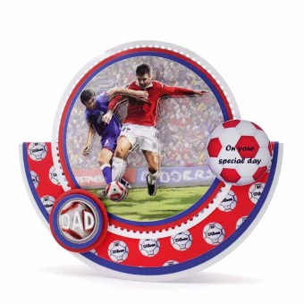 Football Die Cut 3d Decoupage Craft Sheets by