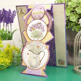 Forever Florals - Lavender A4 Mirri Card for 