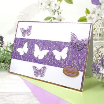 Forever Florals Lavender Luxury Inserts & Pap