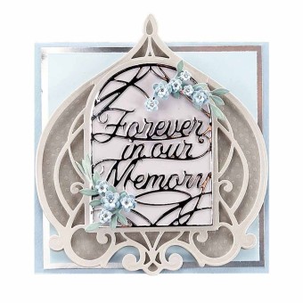 Forever In Our Memory Vignette 4 Metal Craft 