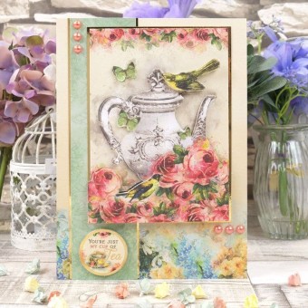 Garden Party Deluxe Craft Greeting Card Paper