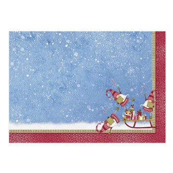 Gifts Galore! Christmas Gnomes Luxury Paper C