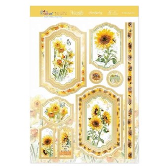 Golden Bunches Die Cut Luxury Topper Set For 