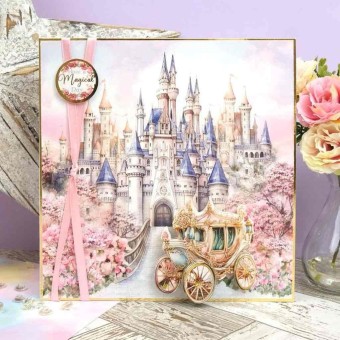 Happily Ever After Die Cut 3d Decoupage Sheet