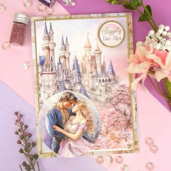 Happily Ever After Die Cut 3d Decoupage Sheet