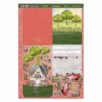 Happy Little Home Pop Up Stepper Card Paper C