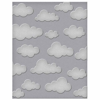 Head In The Clouds Detailed Embossing Folder 