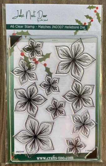 Hellebore Clear Rubber Stamp Or Metal Die For