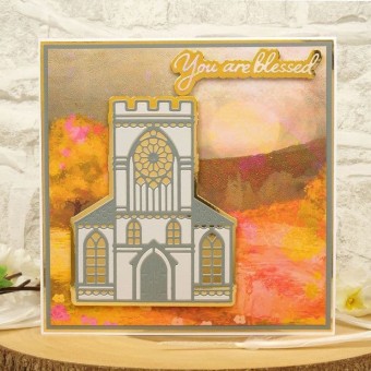 Holy Church Moonstone Paper Craft Cutting Die