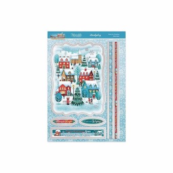 Home For Christmas Deco-Large Die Cut 3d Deco