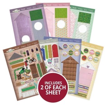 Home Sweet Home Die Cut Paper Craft Kit To Cr