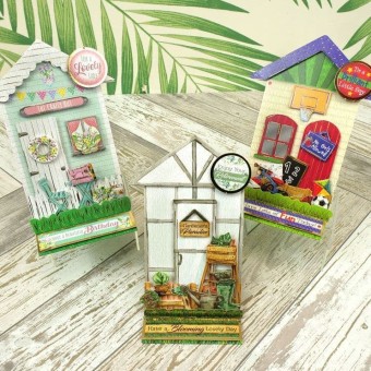 Home Sweet Home Die Cut Paper Craft Kit To Cr