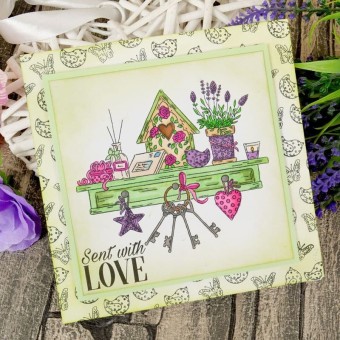 Homely Comforts Clear Rubber Stamps by Hunkyd