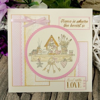 Homely Comforts Clear Rubber Stamps by Hunkyd