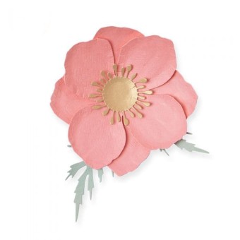 Icelandic Poppy Thinlits Paper Crafting Metal