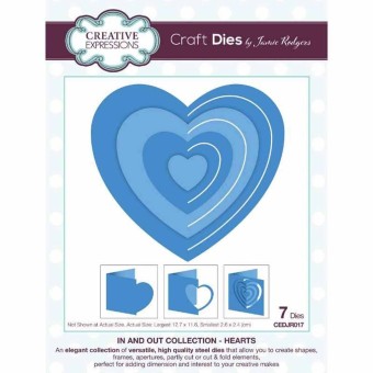 In & Out Nesting Card Making Metal Craft Dies