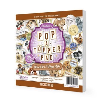 It's a Cat's & Dog's Life Pop-A-Topper Pad by