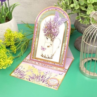 Lavender Printed Paper Crafting Parchment By 