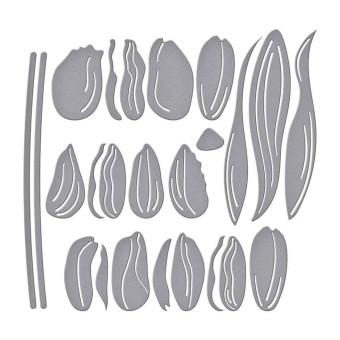 Layered Tulips Etched Paper Craft Cutting Die