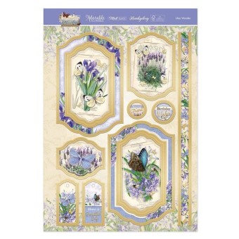 Lilac Wonder Die Cut Luxury Topper Set For Pa