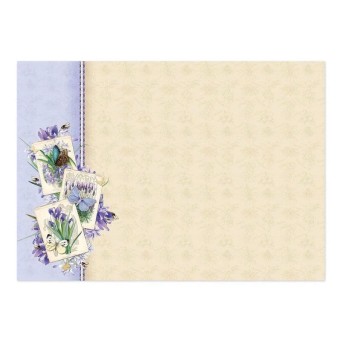 Lilac Wonder Die Cut Luxury Topper Set For Pa