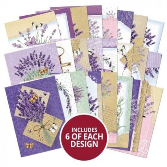 Little Book of Lavender Paper Crafts Toppers 