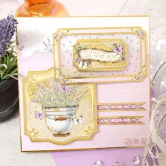 Love Always Lavender Die Cut Luxury Toppers f