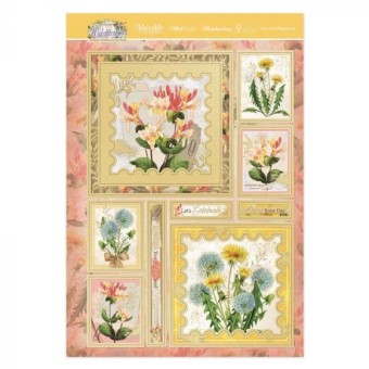 Love and Happiness Wildflower Luxury Die Cut 