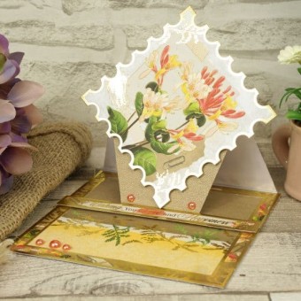 Love and Happiness Wildflower Luxury Die Cut 