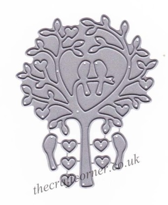 Love Bird Tree Speciality Craft Die By Wild R